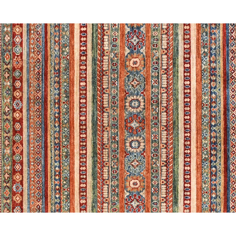Hand Knotted Wool Area Rug