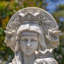48 po Grande statue de jardin en magnésium antique Notre-Dame du Perpétuel Secours-549524289