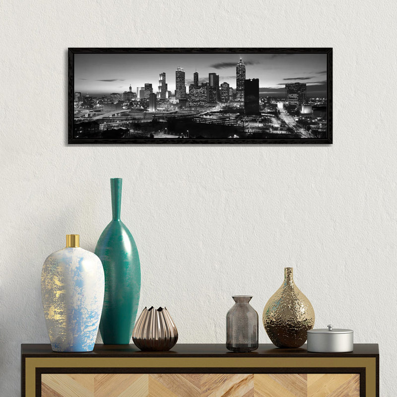 Panoramic Images by Panoramic Images - Floater Frame Panoramic Gallery-Wrapped Canvas Giclée on Canvas, Black