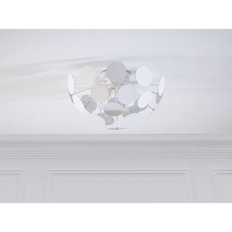 Maritsa Flush Mount, White