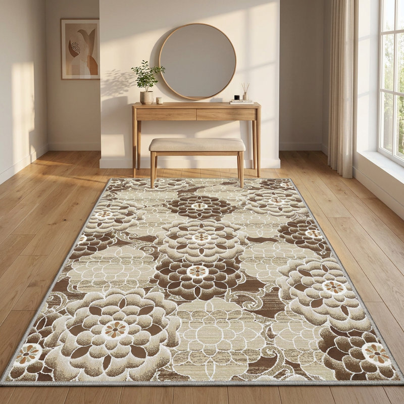Tapis brun / beige Ashwood Bloom