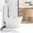 Electronic Elongated Bidet Toilet Heated Seat with Remote Control
