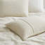 Linen - Cotton Blend Textured Duvet Cover Set-116273565
