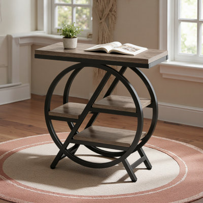 Table de chevet, table de bout compacte, table d'appoint