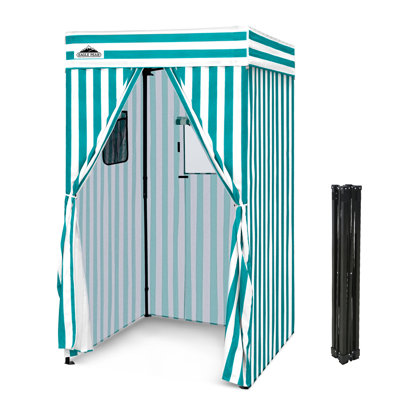 4" W x 4" D Steel Pop-Up Canopy Portable Privacy Dressing Room