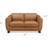 Nyx Top Grain Leather Loveseat