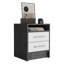 Table de chevet Cartiz, deux tiroirs-519469422
