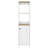 St. Clair Linen Cabinet, Two Interior  Shelves, Two Open Shelves, Single Door-746830372