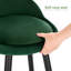 Cristhian Upholstered Counter Stool with Metal Frame-1670649122