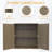 Armoire de rangement extérieure l 3 pi x P 1 pi