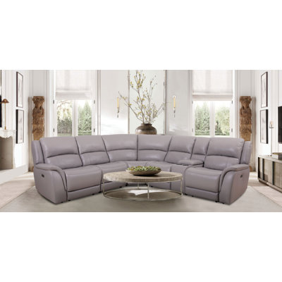 Canapé modulaire inclinable électrique Drakos
