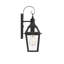 Jackson 1-Light Emie in Matte Black with Gold Highlights-1579810050