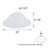 6.88'' H x 20'' W Glass Bowl Ceiling Fan Bowl Shade