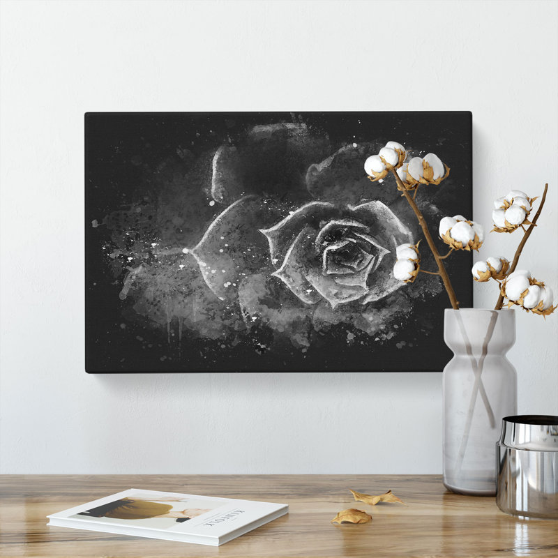 Succulent Plant - Wrapped Canvas, 40cm H x 60cm W x 3cm D