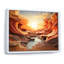 Profondeur des canyons orange - décoration murale canyon-895148340-943608441