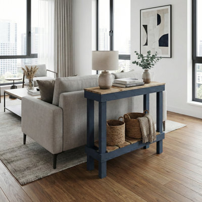 Topher 35'' Solid Wood Console Table