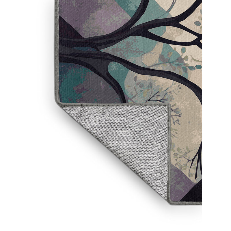Starlight Vines Rug, Rectangle 4' x 6'