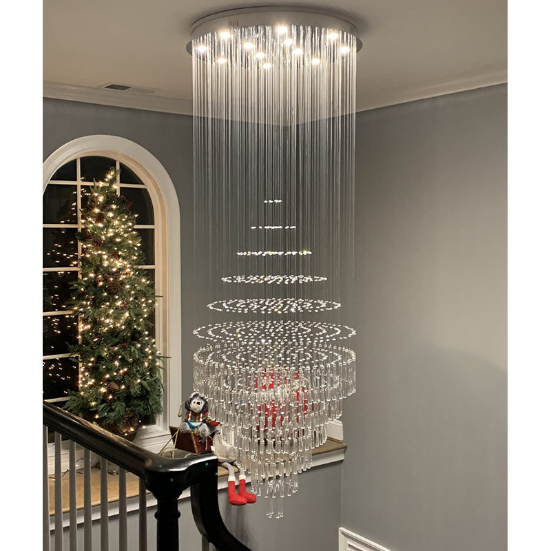 Jamin 12 - Light Dimmable Linear Chandelier
