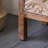 Iron art retro carved bookcase