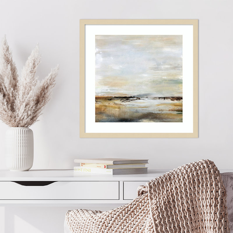 «Take a Breath» par Karen Hale, impression sur bois encadrée, Brun, H 21 po x l 21 po