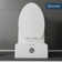 Water Saving 0.8/1.28 GPF Dual-Flush Elongated One-Piece Toilet with ADA Height, White