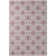 Carina Washable Rugs Trellis Design in Pink
