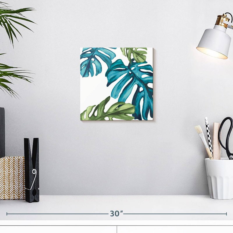 Harnek Palm Leaves III, H 10 po x l 10 po