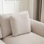 Canapé modulaire avec repose-pieds et trois coussins-851161411
