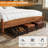Under Bed Storage Drawer With Wheels, Heavy-Duty Metal Rolling Storage Organizer, Tool-Free Assembly Underbed Container For Clothes, Shoes, Toys And Bedding