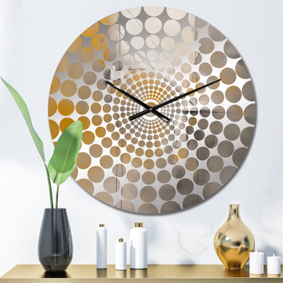 Horloge murale Auzhane - Minimalisme abstrait