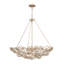 Luminaire suspendu inversé Ethereal Rose - dégradé or Havana - l 32,5 po x H 31,5 po-311943869