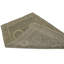 Tapis oriental brun discret 6X8'5 Mute