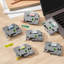 Ruban pour étiqueteuse, recharges d'étiquettes colorées de 0,47 po / 12 mm compatibles avec différents types de Brother P-Touch, remplacement pour Letra Tag TZe-131 TZe-231 TZe-431 TZe-531 TZe-631 TZe-731