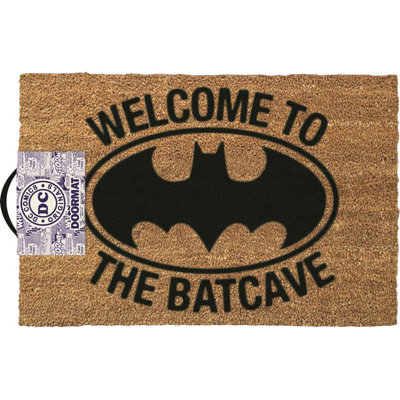 Welcome to the Batcave 40 x 60 cm Non-Slip Door Mat