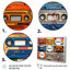 Popart Cassette Tapes I, reproduction d'art sur toile-410673757-410673746