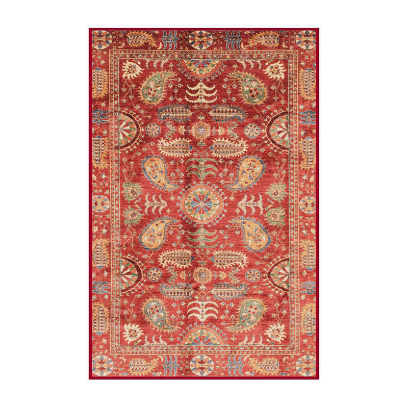Tapis abstrait moderne 4095, Rectangle de 5 pi x 8 pi