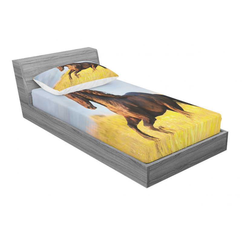 Microfiber Sheet Set, Twin XL Sheet Set with Fitted Sheet