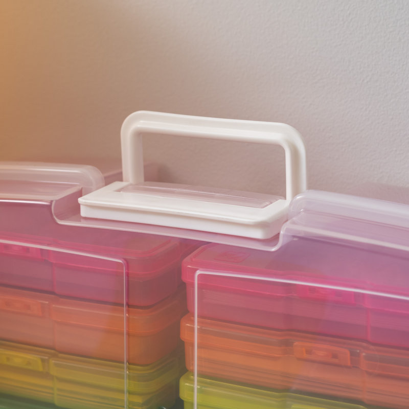Large Photo Box with Photo Cases, Multi