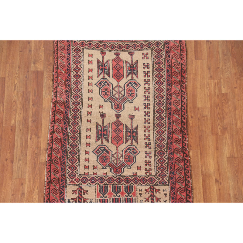 Tapis oriental géométrique 3 x 5