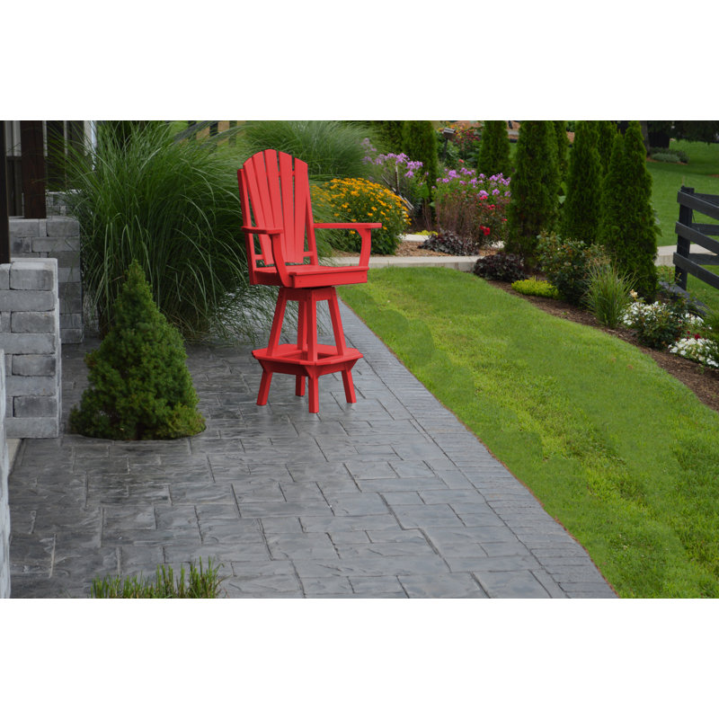 Tabouret de bar 29 po Nettie, Rouge vif