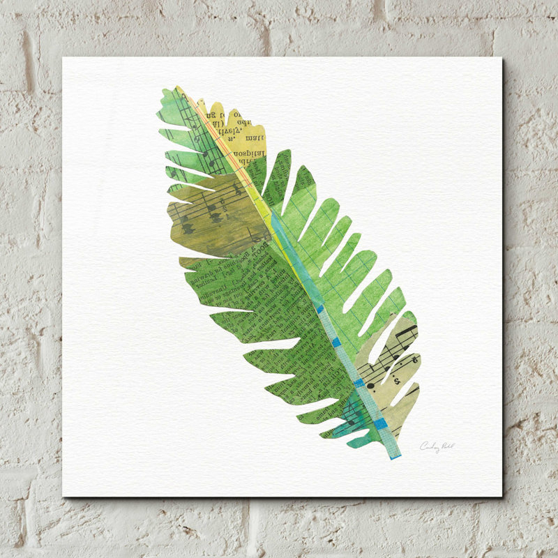«Tropical Fun Palms IV» par Courtney Prahl, H 12 po x l 12 po x P 0,13 po