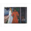 «Red and White» par Edvard Munch - impression giclée encadrée-1855906488