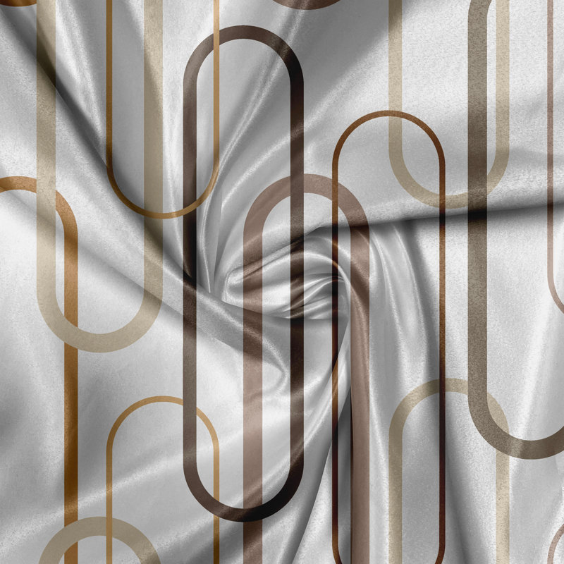 Semi Sheer Curtain Pair