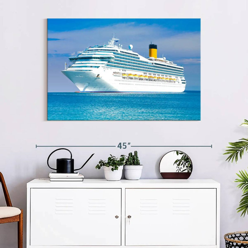 Mehar Large Ship, 26" H x 39" W