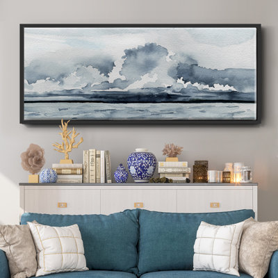 «Passing Rain Storm II», toile encadrée