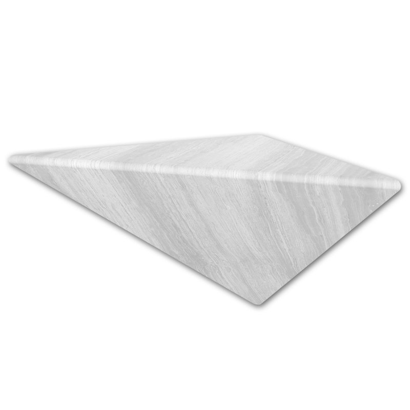 Tablette de rasage FlexStone de 10 po en strates argentées, Strates d'argent
