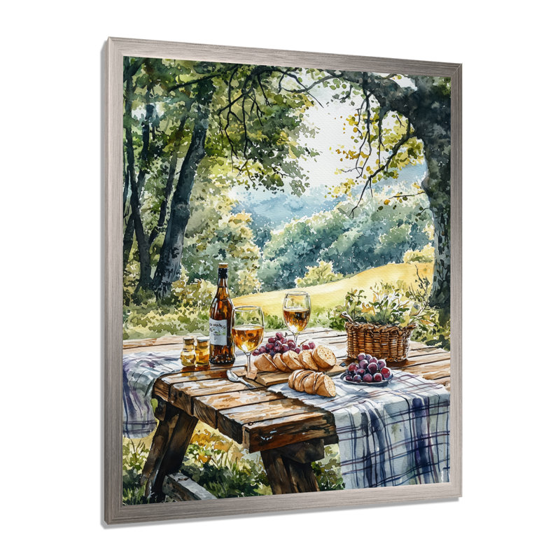 Fontainbleau - Décoration murale aliments et boissons, H 32 po x l 24 po, Reproduction encadrée d'une seule photo