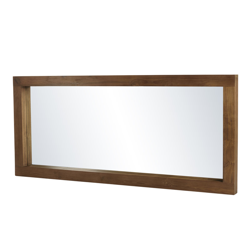 Ahrens Wood Wall Mirror