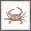 «Red Crab», reproduction encadrée-1562583077