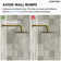 DualJetSpa 3-Function Round 10" & 6" Dual Shower Faucet System with Pressure Balancing Rough-In Valve